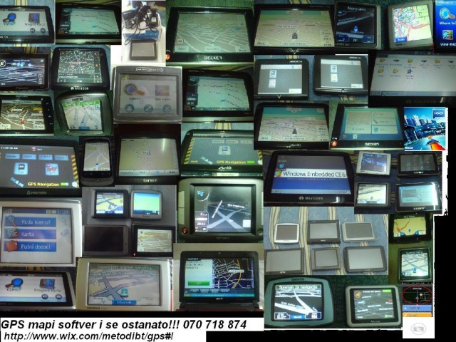 Gps Uredi Mapi Softver, Navogacija Na Mobilni I Se