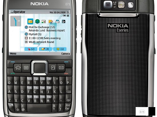 Nokia E71 Smartfon + 2gb Sd Memorija + Mob.slusalk