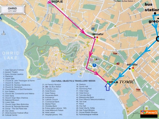 Villa TomiĆ Ohrid  Apartmani, Studija I Sobi Klima