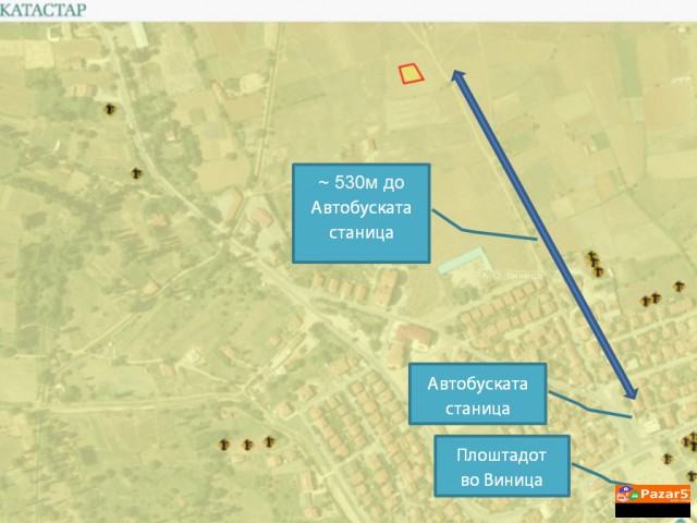 Се продаваат плацови во непосредна близина на Вини