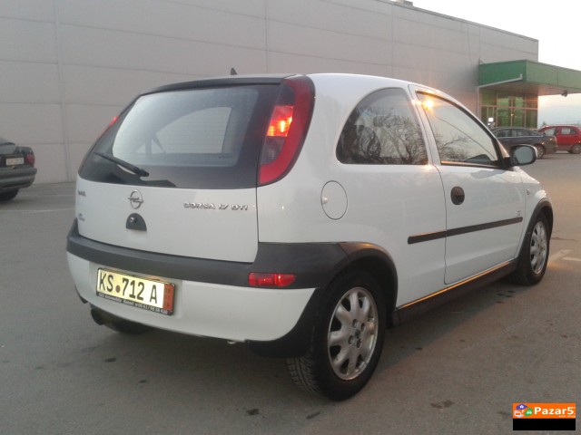 Opel Korsa C 1.7 Dti Sport Sega Uvezena