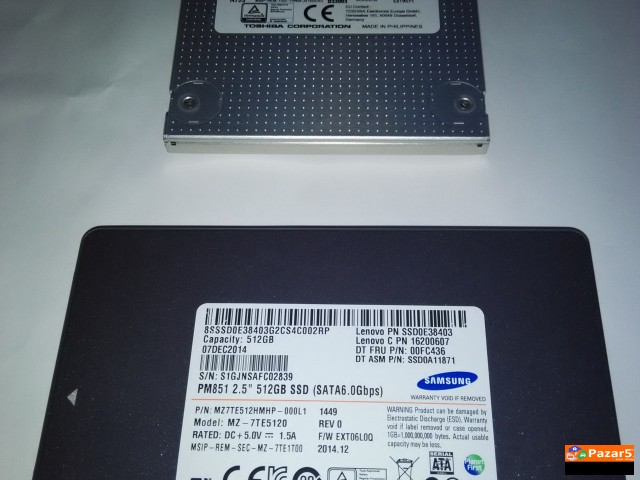 Ssd Disckovi 512 I 256 Gb.novi,samsung I Toshiba