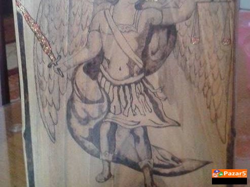 Ikoni,sliki I Casovnici Racno Izraboteni Na Drvo (