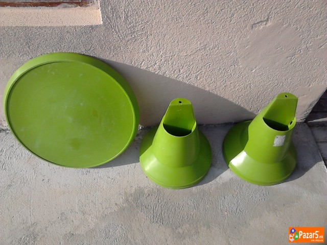 Masi Masa Mala Drvena Plasticna Okrugla Skaf Polic