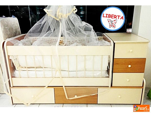 МУЛТИФУНКЦИОНАЛНО ДРВЕНО КРЕВЕТЧЕ  