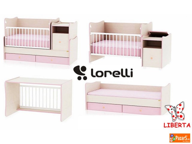 ДРВЕНО КРЕВЕТЧЕ Lorelli Trend Plus 