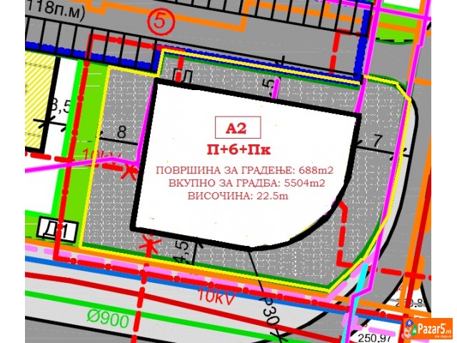КАРПОШ - СЕ ПРОДАВА ПЛАЦ ЗА ЗГРАДА !!!