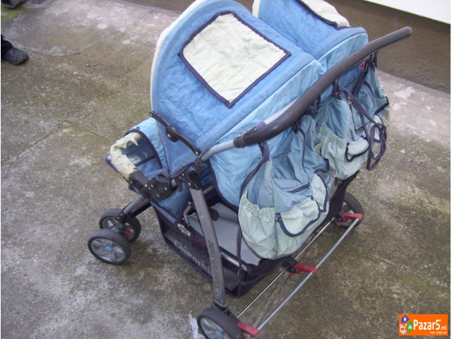 Детска Количка за близнаци