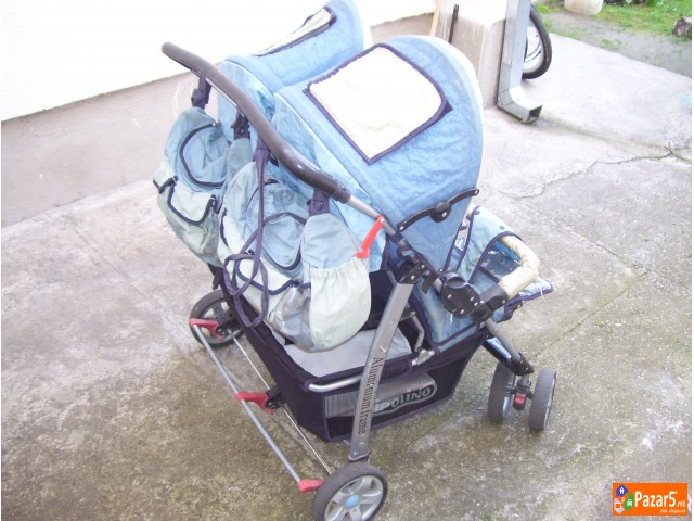 Детска Количка за близнаци