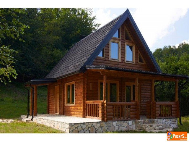 Изработка на брвнари, викенд куќи.