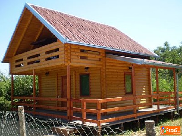 Изработка на брвнари, викенд куќи.