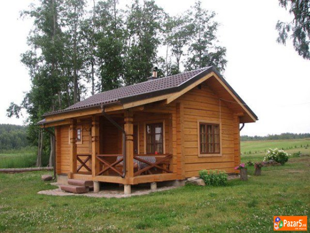 Изработка на брвнари, викенд куќи.