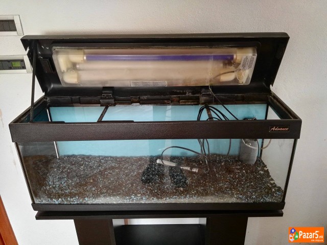 Аквариум 120l со сталажа 