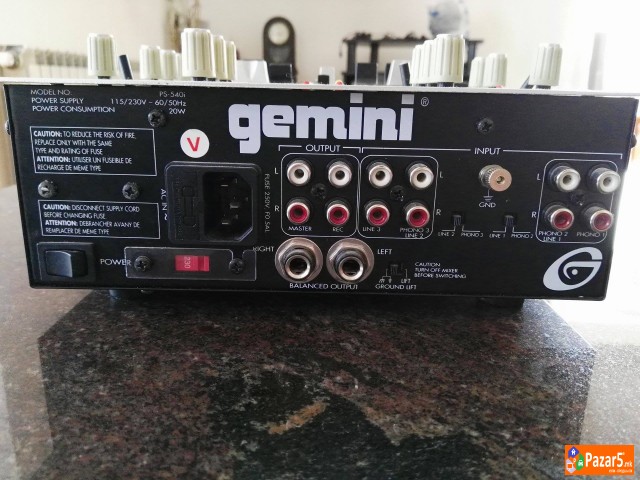 Наслов  Миксета Gemini Ps- 540i