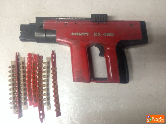 Hilti Dx 450 - Pistol Na Sajki Za Vo Beton