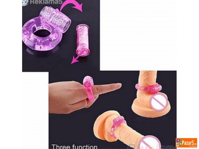 Vibro Prsten + Silikonski Dodatok