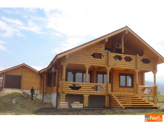 Изградете најдобриот дом за живеење - Руски дрвени