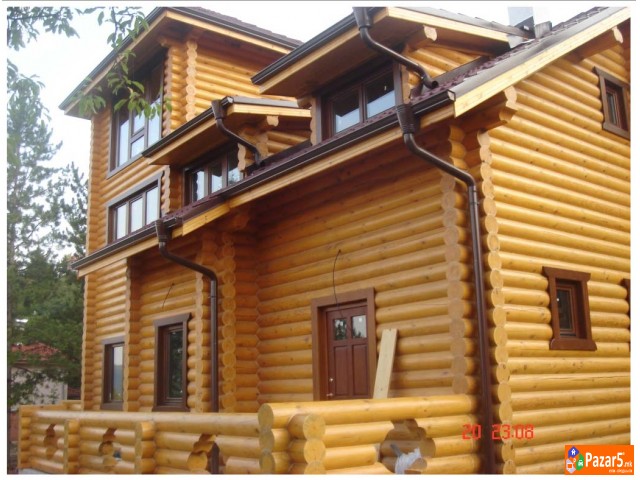 Изградете најдобриот дом за живеење - Руски дрвени