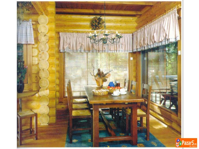 Изградете најдобриот дом за живеење - Руски дрвени