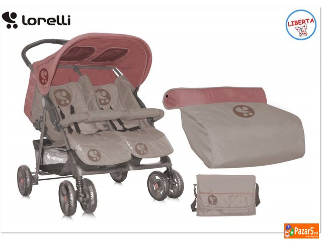 ***ЛИБЕРТА БЕБЕ ЦЕНТАР*** КОЛИЧКА ЗА БЛИЗНАЦИ - Tw