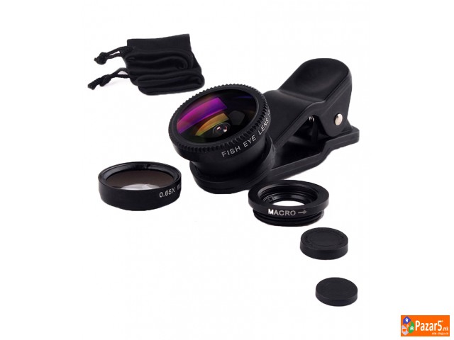 Camera Lens Macro Fish Eye Wide Novi