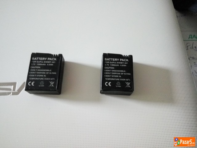 Gopro Hero 3 Baterii I Polnaci Novi