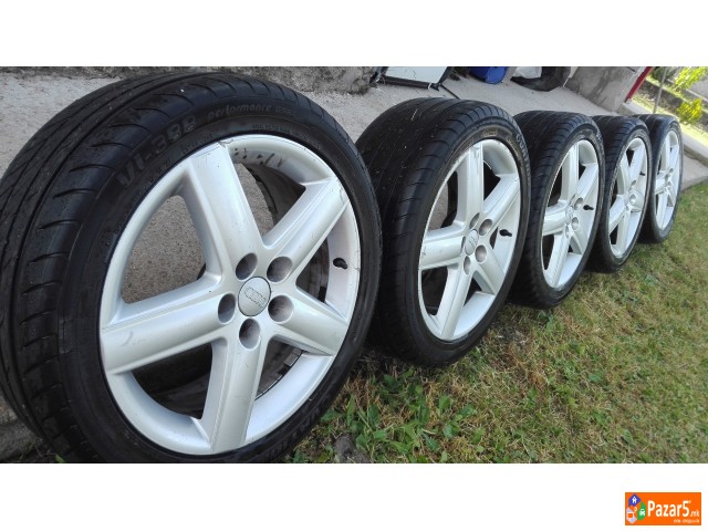 5 Aluminiumski Bandasi 17\' So Gumi 225 45 17