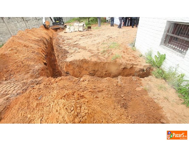 Kopanje Na Temeli, Rovovi Za Komunalni Linii, Isko