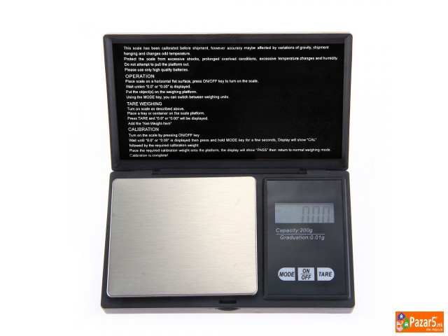 Digitalna Vaga Meri 200grama So 0.01grama Precizno