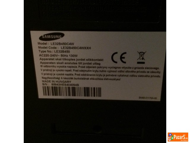 Продавам одлично сочуван 32’’ Lcd телевизор Samsun