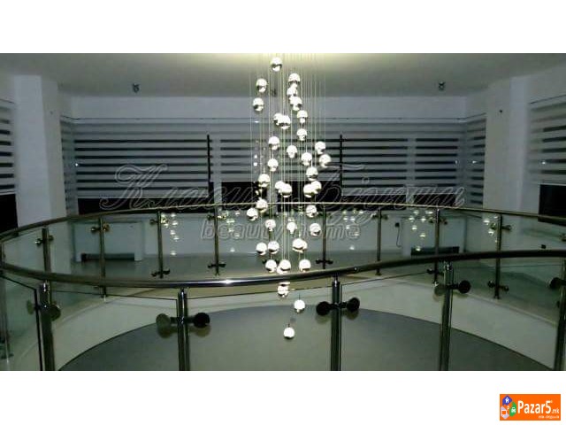 Корнизи, завеси, внатрешни ролетни, тапети