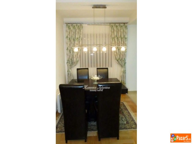 Корнизи, завеси, внатрешни ролетни, тапети