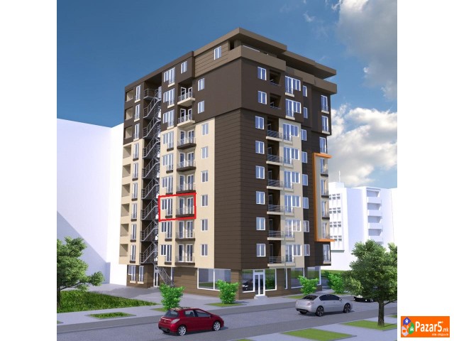 се продава стан во тафталиџе позади гимназија нова