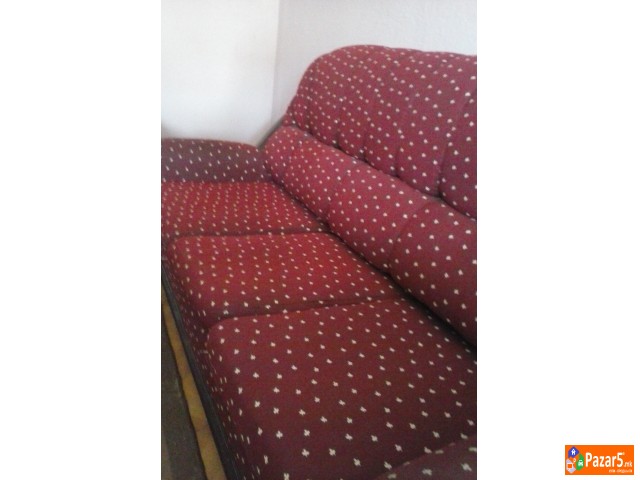 Trosed,dvosed,fotelja,masicka I Dupli Kauc