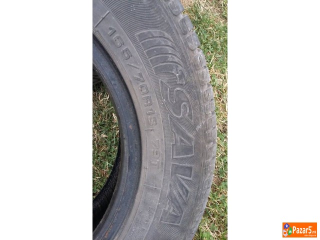 Продавам половни гуми Sava 165/70 R 13