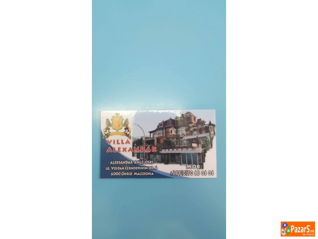 Apartmani Ohrid Strog Centar - Vila Alexandar