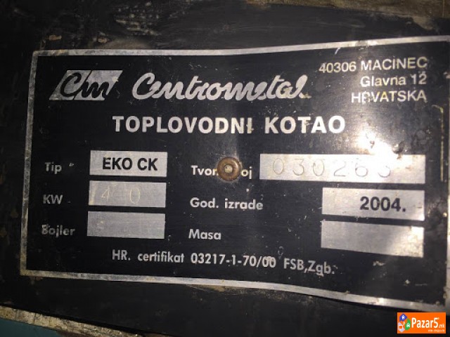 Котел за парно греење