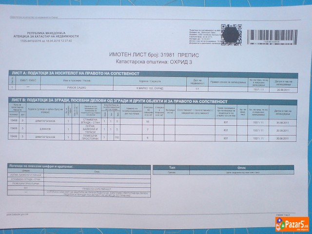 Stan Vo Centar Vo Ohrid