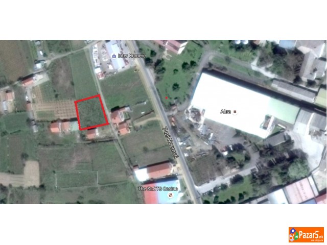 Се продава плац спроти фабрика Винојуг