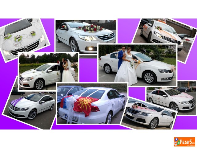 Naem Na Vozilo Vw Passat Za Svadbi