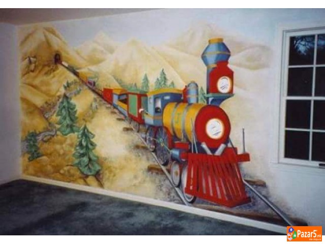 Сликање ѕидни мурали