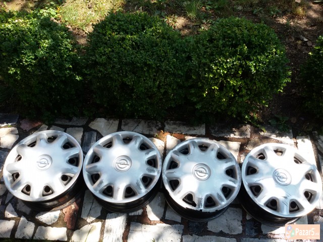 4 Bandasi Mishelin 5×110 Opel Orginal+ratkapni