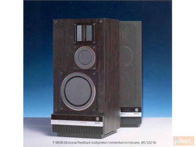 Aktivni Zvucnici Filips F9638 Raritet So Magnet