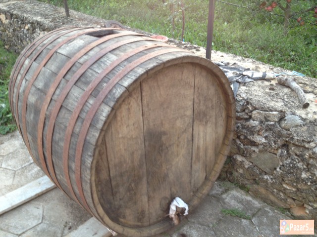 Bocka Bocva Za Vino Drvena Spremna Za Polnenje 