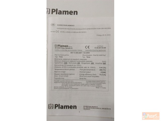 Kamin Plamen