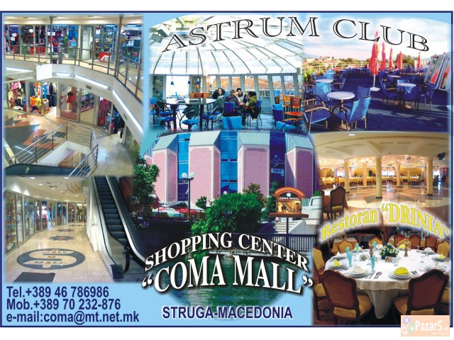 Se Prordava Trgovskiot Cenatr Coma Mol Struga