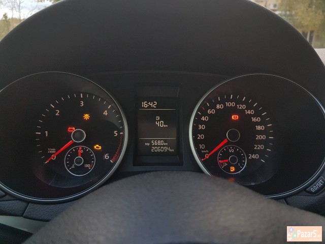 Golf 6 1.6 Tdi Ne Uvezuvan