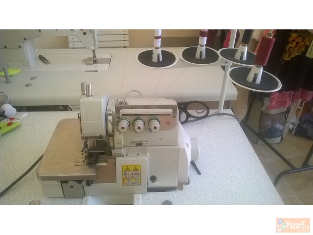 машина за шиење и овер со 3 конци