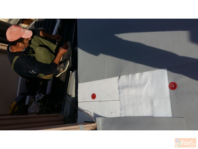 Изведба на рамни кровови со ПВЦ кровна мембрана 