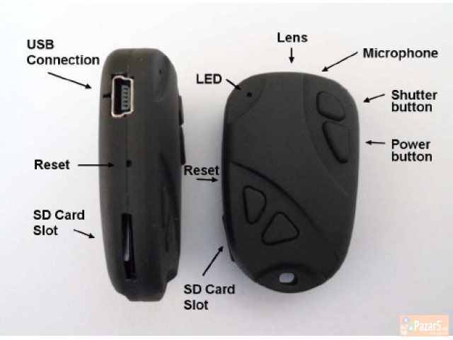 Mini Digitalna Kamera-privezok Za Klucevi